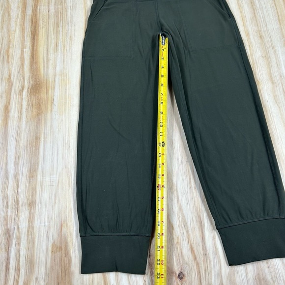 Lululemon Pants Womens 8 Green Align Jogger Yoga High Rise Pockets Stretch - Picture 8 of 12
